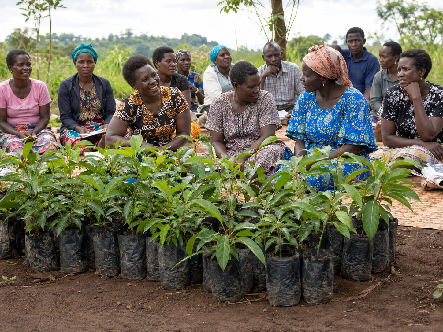 Green Harvest Initiative community agriculture work in Rwanda